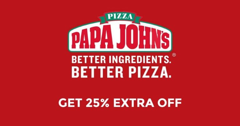 Papa Johns promo code for discount in 2024.